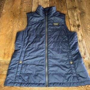 LL Bean Mountain Classic Light Weight Puffer Vest Navy Blue Insulated 
511455